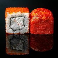 Запеченный ролл с креветкой в Инари