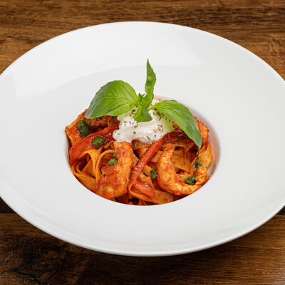 Паста с курицейв Morris pizza по цене 760 ₽