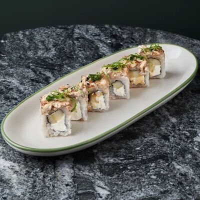 Сливочный угорь с печеным яблокомв Суши в бутылке по цене 750 ₽