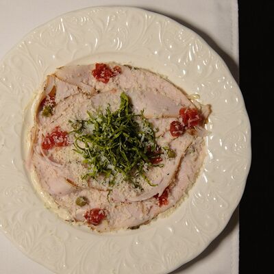 Вителло тоннато из индейки в Culture по цене 580 ₽