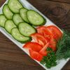 Овощи в Мясо на углях по цене 76