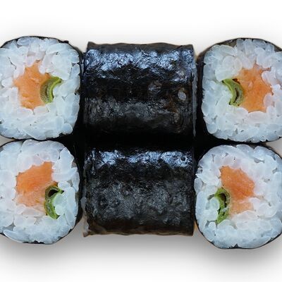 Ролл Лосось с зеленым лукомв Sushi Fish по цене 365 ₽