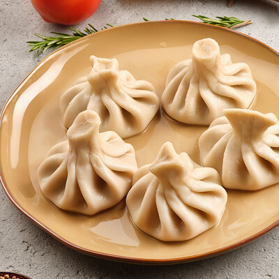 Хинкали Домашние (телятина, свинина) 1 шт в Грузина Мама по цене 125 ₽