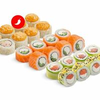 Сет Филадельфия со спайси соусом в MYBOX