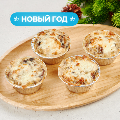 Жюльен с курицей и грибами на четверых в Bazar по цене 569 ₽