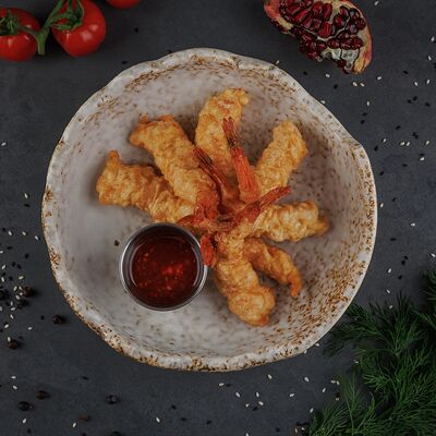 Креветки темпура в Руки ВВерх! Бар по цене 950 ₽