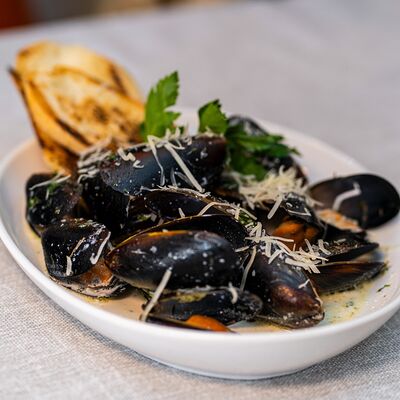 Мидии в сливочном соусе в Есть на море по цене 825 ₽