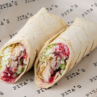 Шаверма с брусничным соусом в Pita's