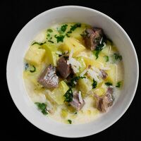 Мясной овощной суп в Софра Кебаб