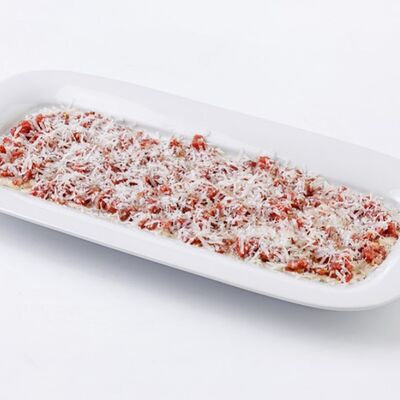 Тартар из говядины с трюфельным соусом в Rose Bar Crocus City по цене 950 ₽