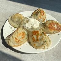 Манты жареные в Mazza