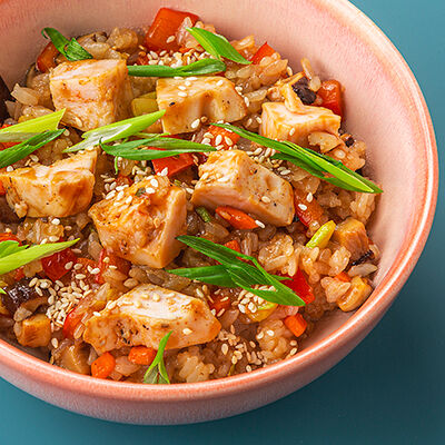 Тяхан с курицей в Сушилка по цене 450 ₽