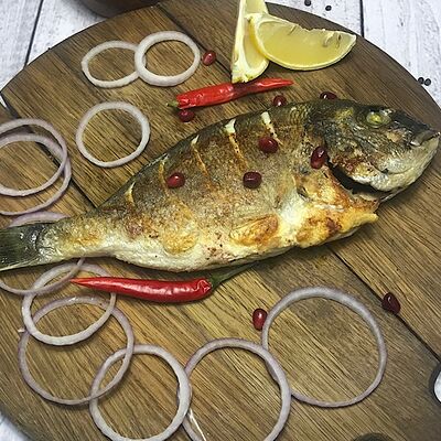 Дорадо на мангале в Тандырофф по цене 810 ₽