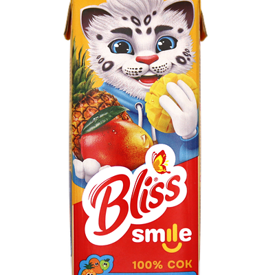 Сок Bliss smile Мультифруктовый 0,22 л в Papa Johns по цене 7000 сум