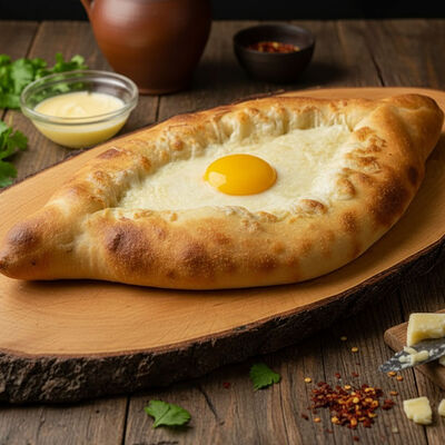 Хачапури Лодочка в Тибон по цене 500 ₽