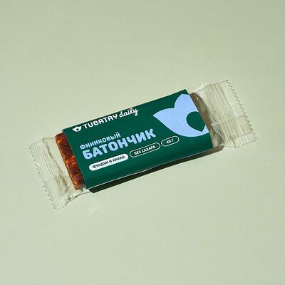 Батончик фундук с какао 40 гр в Тюбетей по цене 194 ₽