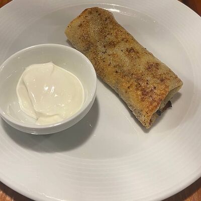 Блинчик с мясом в Трактир Распутинский по цене 160 ₽