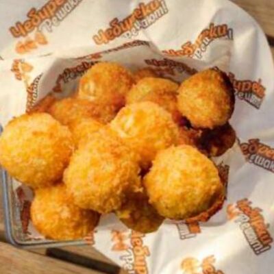 Сырные шарики в Чебуреки решают! по цене 470 ₽