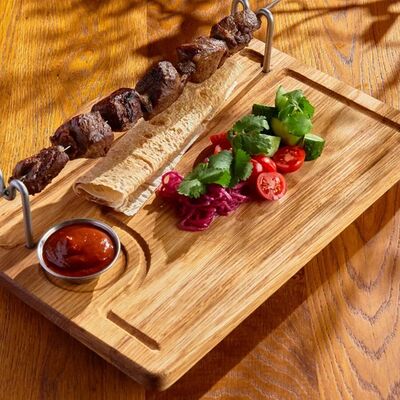 Шашлык из бараньей мякотив BBQ Beer Restaurant по цене 1565 ₽