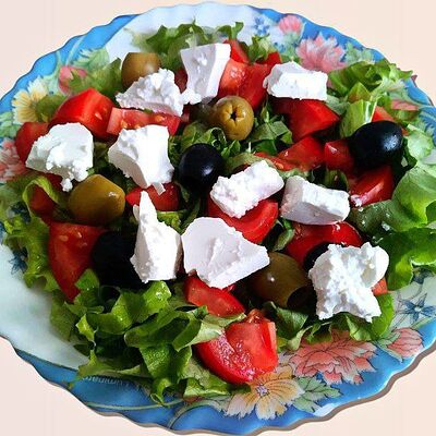 Аля греческий в Блинчик по цене 150 ₽