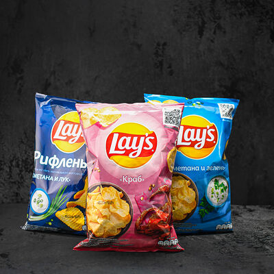 Чипсы Lays Зеленый лук в Starmax Cinema по цене 180 ₽