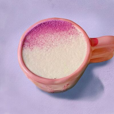 Лавандовый раф в Кружок по цене 540 ₽