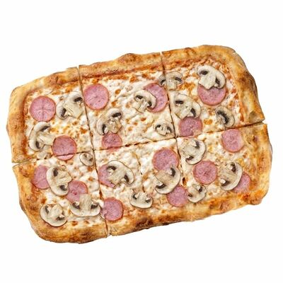 Пицца Римская Ветчина и Грибы 30х20см в Ernies Pizza & Burgers & Shawarma по цене 890 ₽