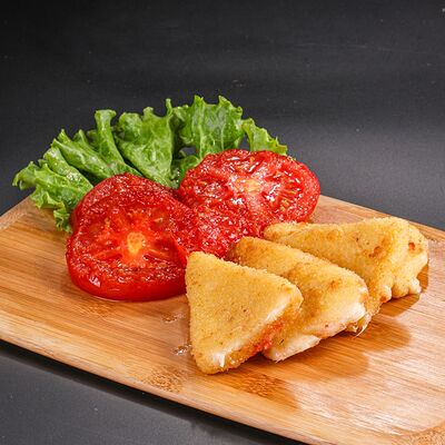 Сулугуни жареный с помидорами в Бакинский Chef по цене 420 ₽