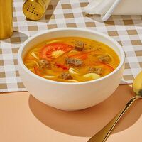 Восточный суп с лапшой и говядиной в Dostaевский