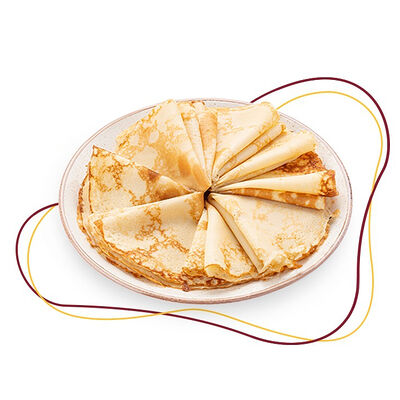 Стопка домашних блинов в Шоколадница по цене 420 ₽