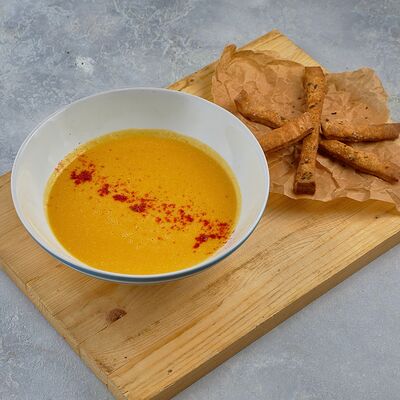 Суп Тыква с гриссини в Wokker Express по цене 299 ₽