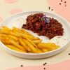 Тар-тар из говяж. вырезки с каперсами и карт. фри в Monkey pub по цене 970