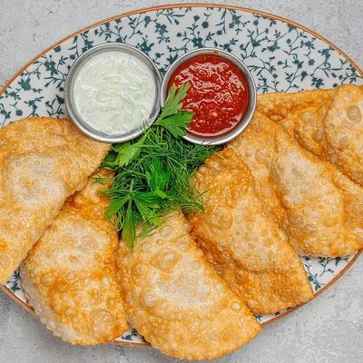 Ассорти чебуреков в Курагадиван по цене 620