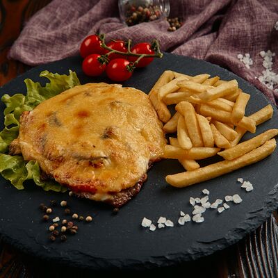 Мясо по-французски в Шашлычный двор по цене 528