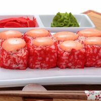 Ролл Эби запеченный острый в Sushiwoker