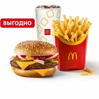 Роял Большой МакКомбо в Макдоналдс