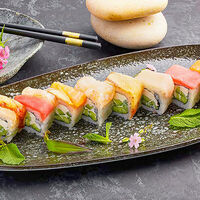 Логотип МорЯки Sushi Seafood