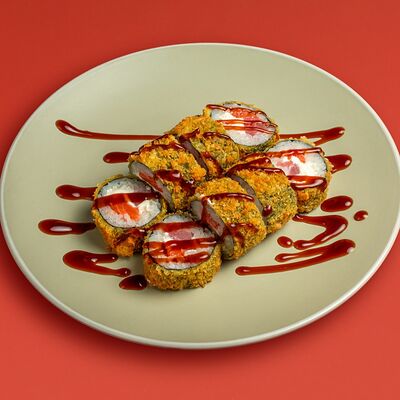 Ролл Дабл Фиш темпура в SushiMe по цене 709 ₽