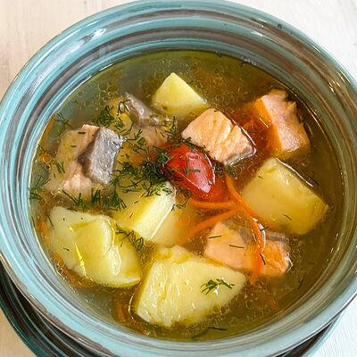 Уха из лосося в Чайхана Азия Базар по цене 449