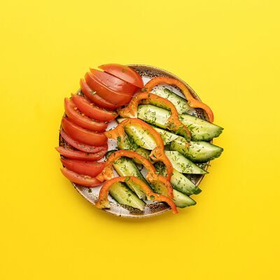 Салат из свежих овощей в Meat Project по цене 200