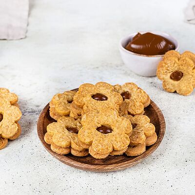 Печенье песочное сливочное со сгущенным молоком в У Палыча. С пылу, с жару! по цене 412 ₽