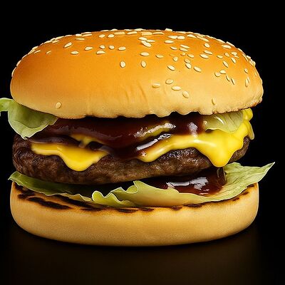 BBQ-бургер в Holy salt Шаурма Шашлык по цене 435 ₽