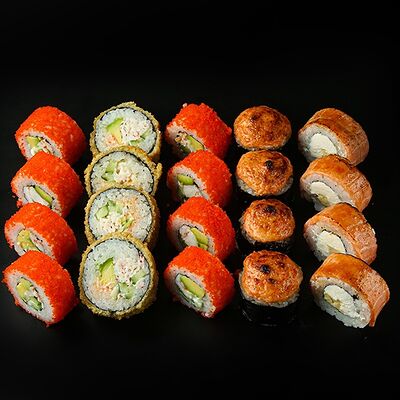 Микс №3 в RollWok club Азиатская кухня по цене 1699 ₽