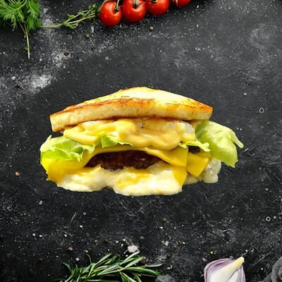 Ламбургер Сырный в Epic Pizza - метровая пицца по цене 702 ₽