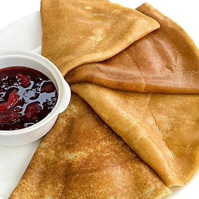 Блинная тарелка с вареньем в Блинная для друзей по цене 770 ₽