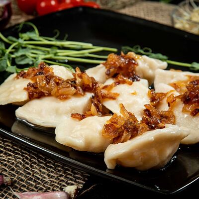 Вареники с картошкой M в Пицца Пала по цене 290 ₽