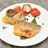 Филе судака с овощами гриль в Чапай