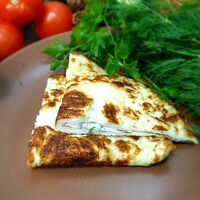 Омлет с брынзой и зеленью в СССР