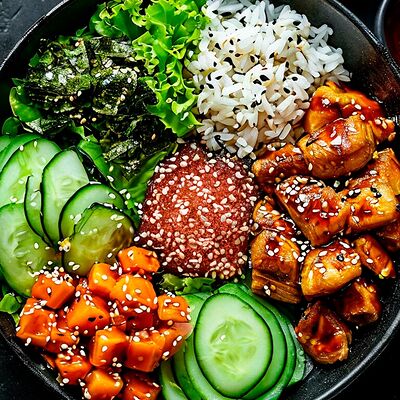 Поке с угрем в Суши мастер по цене 739 ₽