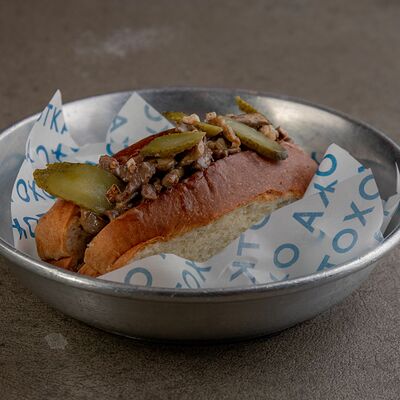 Биф-дог в Охотка по цене 440 ₽